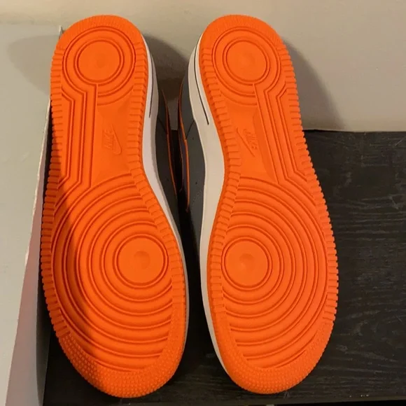 NIKE Air Force 1. 2012 Imperial Purple & Orange. Size 12.